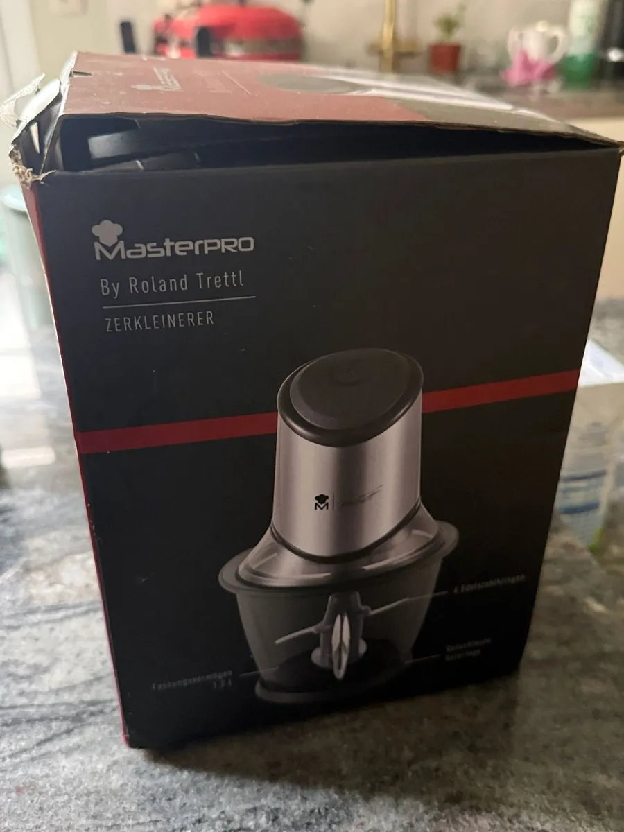 Hachoir électrique MasterPro dans sa boîte — photo 1