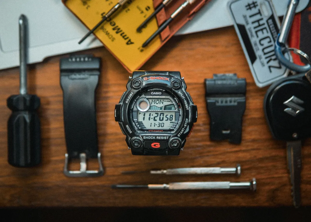 Montre Casio G-Shock GA-2100 noire — photo 1