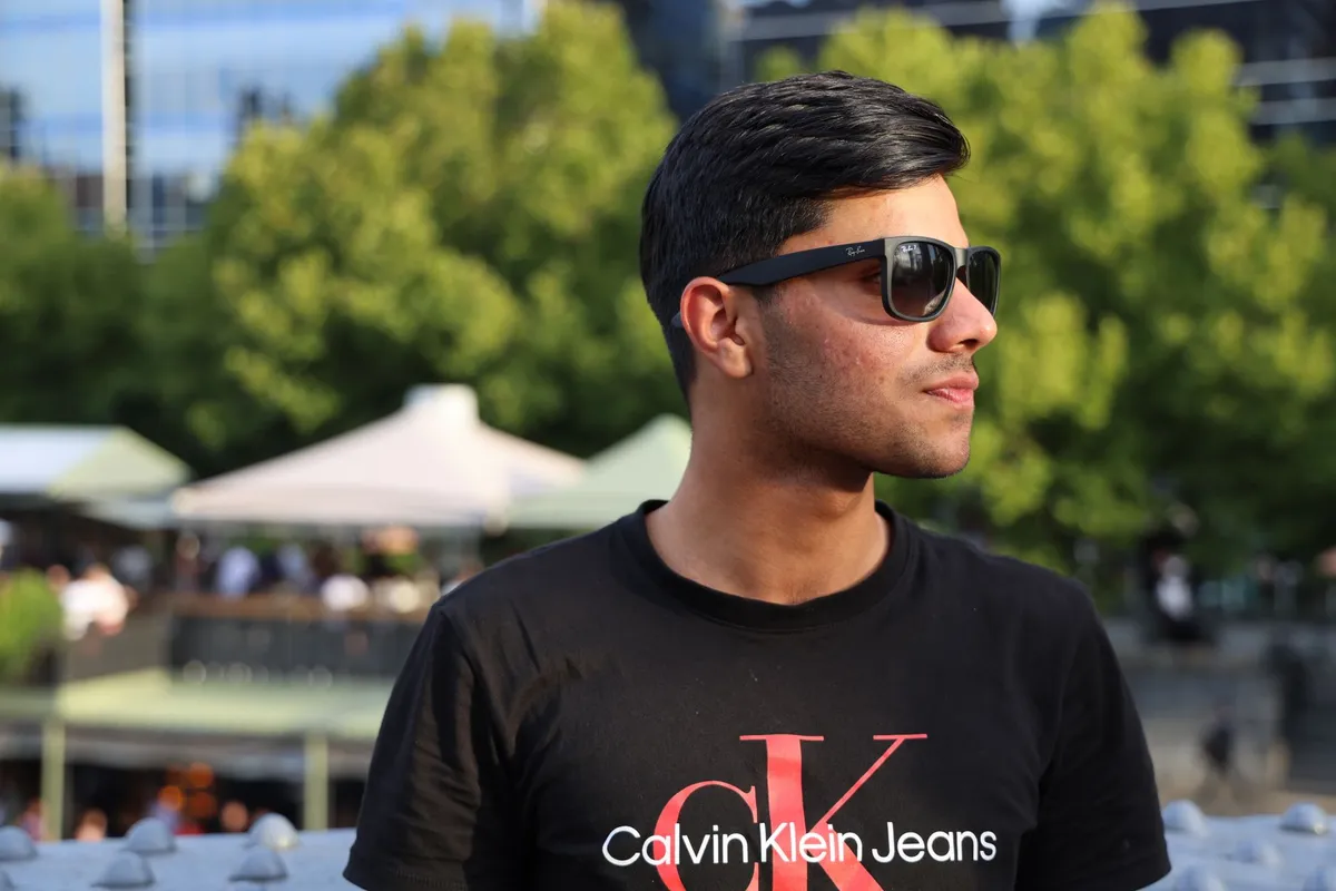 Lunettes de soleil Ray-Ban Wayfarer noires — photo 1